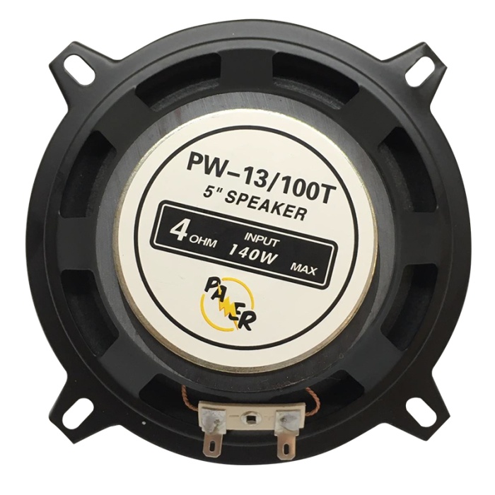 4 OHM 100 WATT 13 CM TWETEERLI TEKLİ HOPARLÖR 