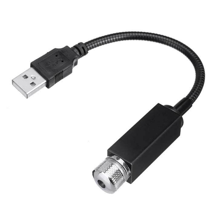 USB ARAÇ İÇİ DEKORATİF LED IŞIK KIRMIZI 