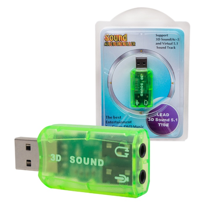 5.1 CHANNEL USB 2.0 SES KARTI 