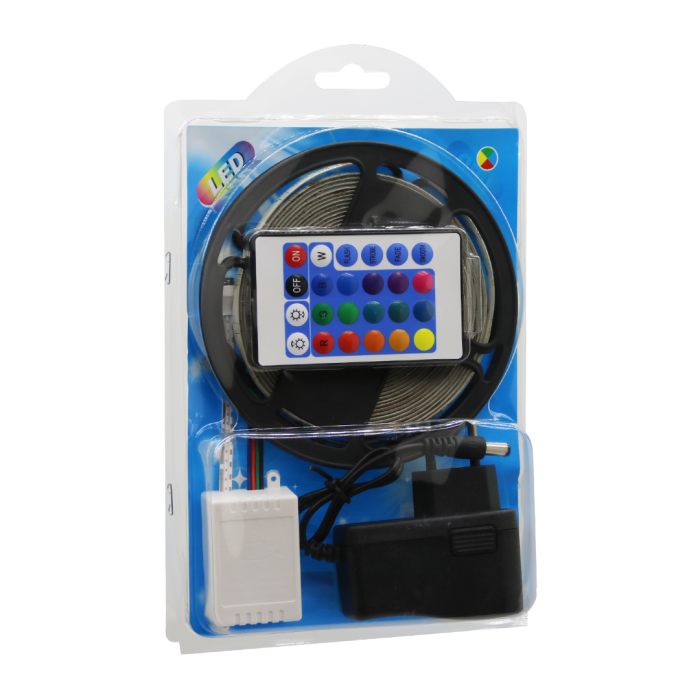 LED RGB KUMANDALI ŞERİT LED 5MT 