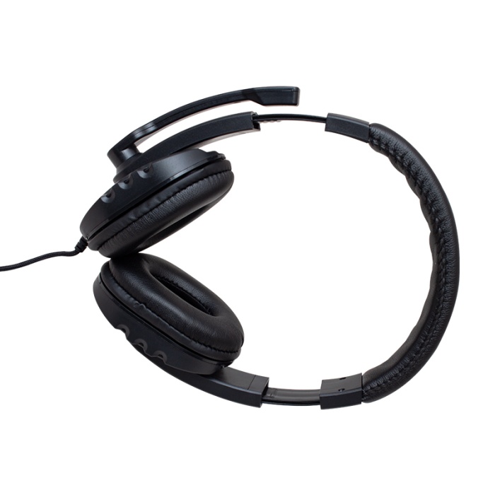 HELLO HL-5351 3.5MM STEREO KABLOLU LEDLİ MİKROFONLU OYUNCU KULAKLIK SİYAH 