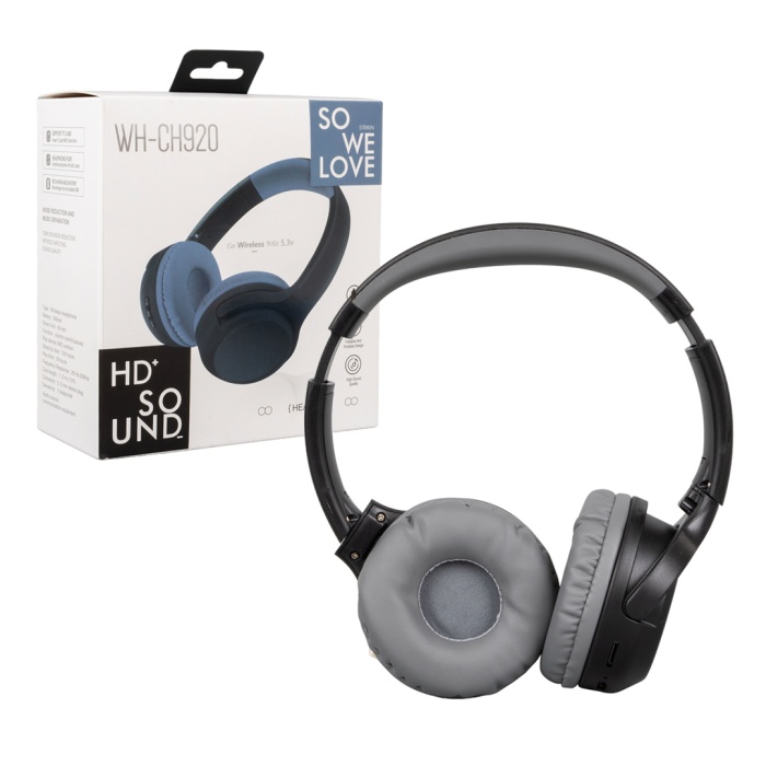 KABLOSUZ BLUETOOTH KULAKÜSTÜ TASARIM KULAKLIK WH-CH920 