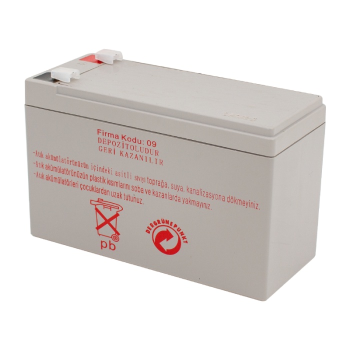 12 VOLT - 9 AMPER JEL AKÜ (150 X 65 X 90 MM) AT-1290G 