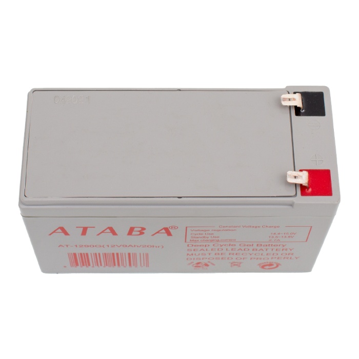 12 VOLT - 9 AMPER JEL AKÜ (150 X 65 X 90 MM) AT-1290G 