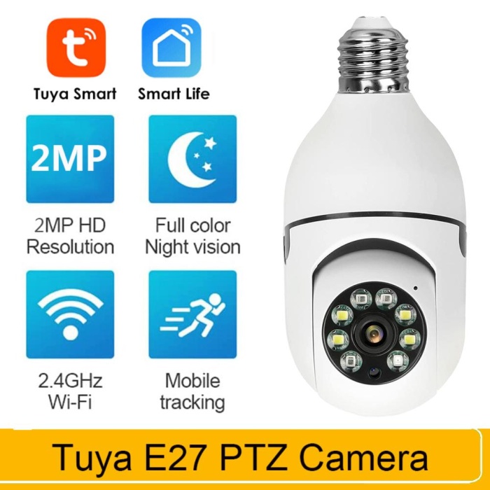 WiFi Panoramik Kamera 360 Derece Kablosuz Kamera 