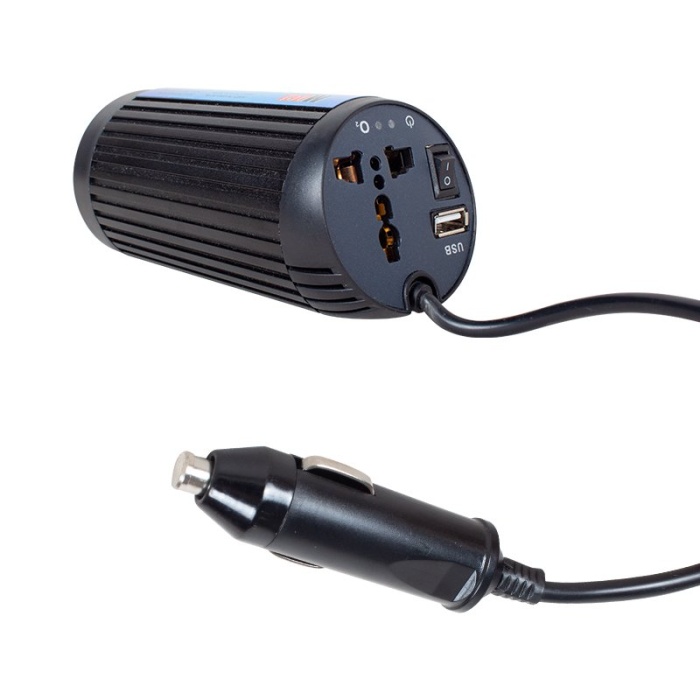 12 VOLT - 150 WATT USBLİ ÇAKMAKTAN ARAÇ POWER INVERTER 