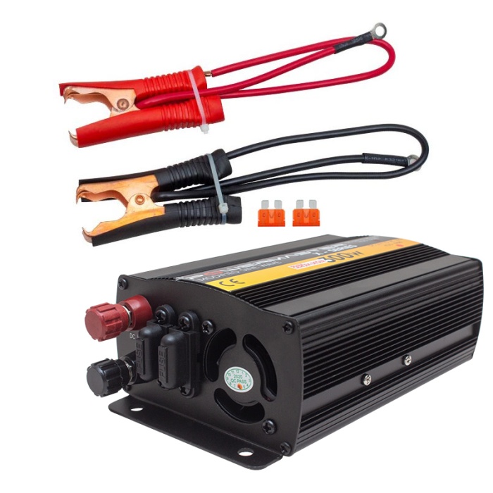 TEK DİJİTAL EKRAN 24 VOLT - 300 WATT MODIFIED SINUS WAVE INVERTER 