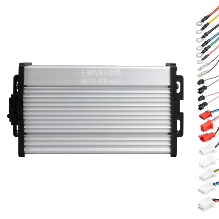 60V-72V 600W ELEKTRİKLİ BİSİKLET VE SCOOTER AKILLI GÜÇ KONTROL ÜNİTESİ 