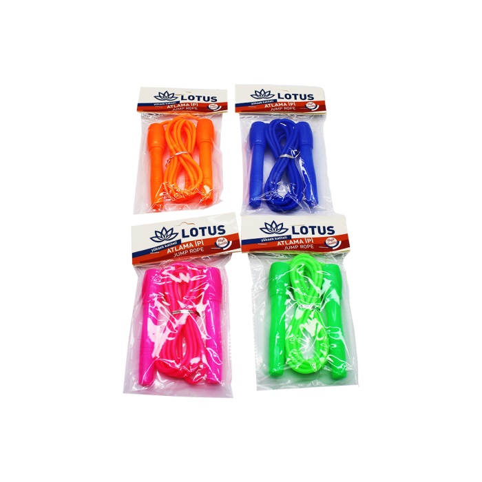 PLASTİK RENKLİ ATLAMA İPİ 