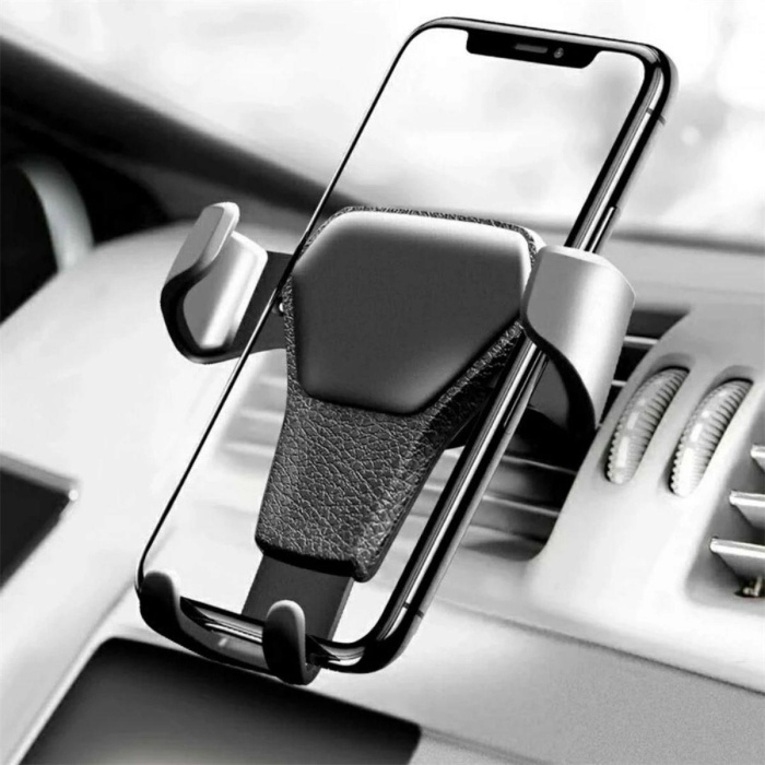 Araç İçi Klima Izgarasına Takılabilen Plastik Oto Telefon Tutucu Gravity 