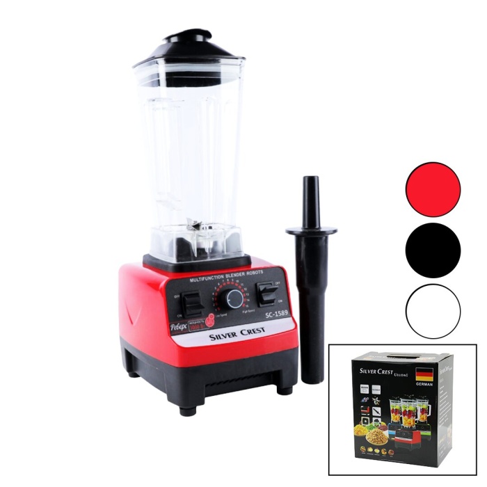 9000W   BUZ KIRICI  ÇOK AMAÇLI BLENDER DOĞRAYICI  2PCS HAZNE - 2LT - 0.7LT SC-1589 