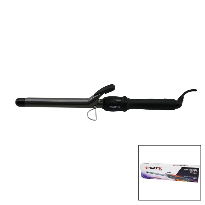 19MM  SAÇ MAŞASI - ŞEKİLLENDİRİCİ  DİJİTAL EKRAN - SERAMİK KAPLAMA - 140-230 DERECE - 360 DERECE DÖNER KABLO  TR-19 