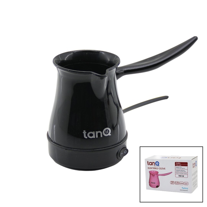TANQ DURU TCM-2023 ELEKTRİKLİ KAHVE MAKİNESİ PLASTİK CEZVE  700W   330ML 