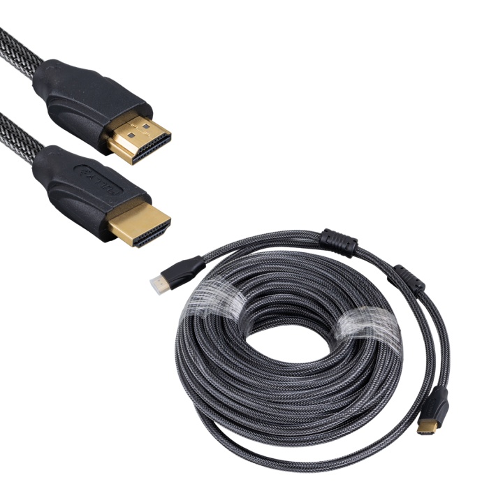 10 METRE ÖRGÜLÜ GOLD UÇLU HDMI KABLO 