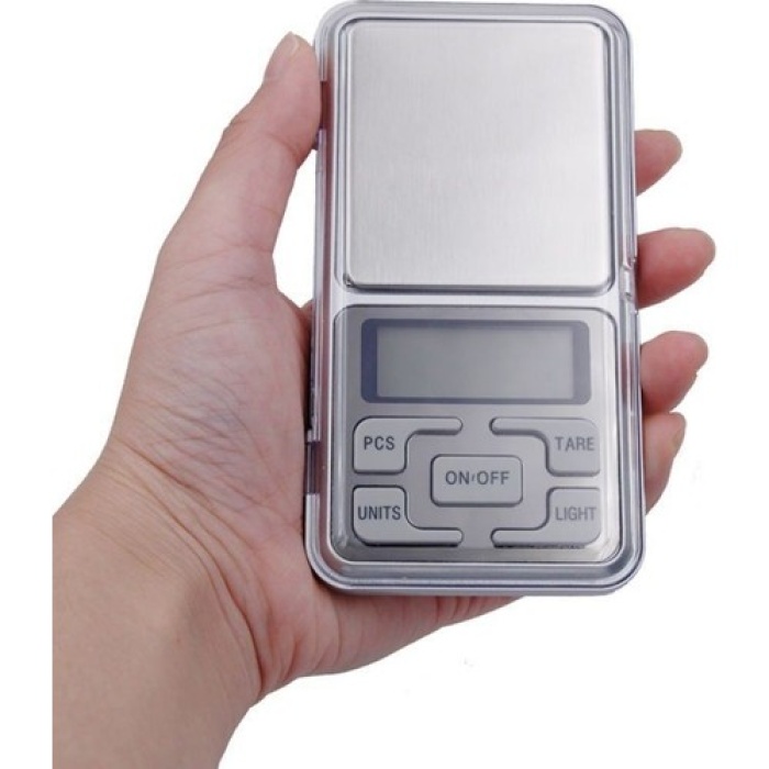 Dijital Hassas Cep Terazi 500 Gr 0.01 Taksimat Notebook 