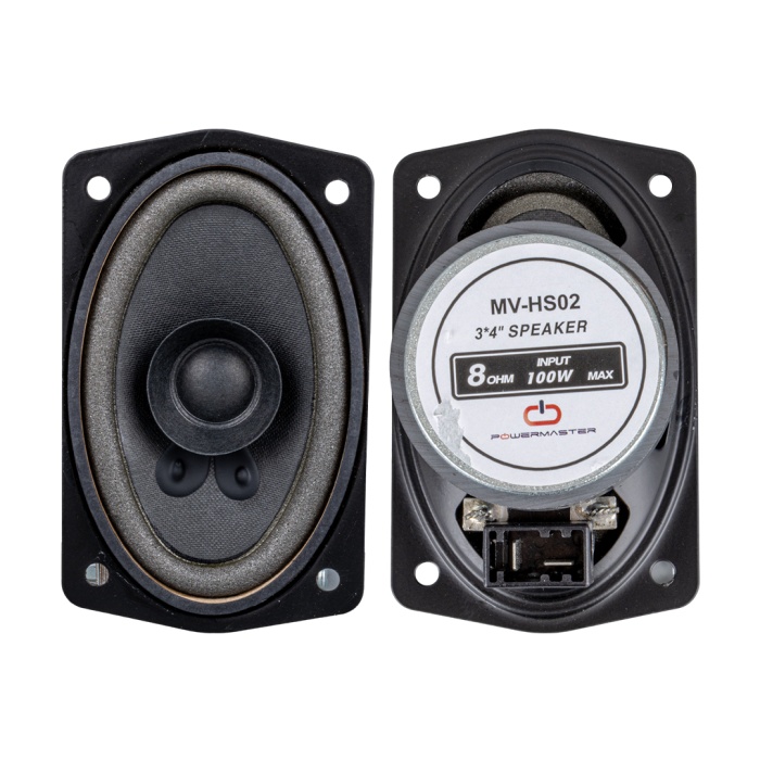 3X4 7.5X10 CM 8 OHM MAX 100 WATT OVAL OTO HOPARLÖR 