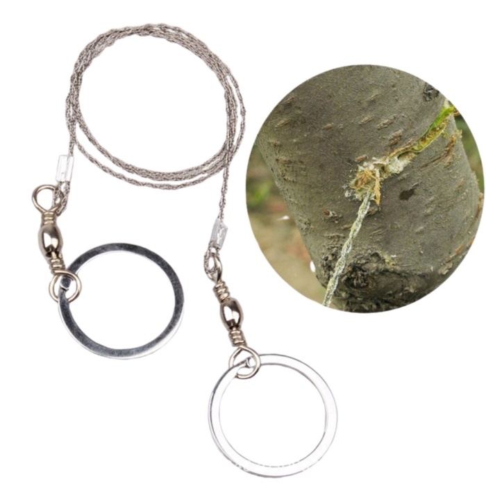 Karavanda ,Kampda Taşınabilir Mini Zincir Cep Testeresi Dişli Tel Ahşap Plastik Metal Kesici 