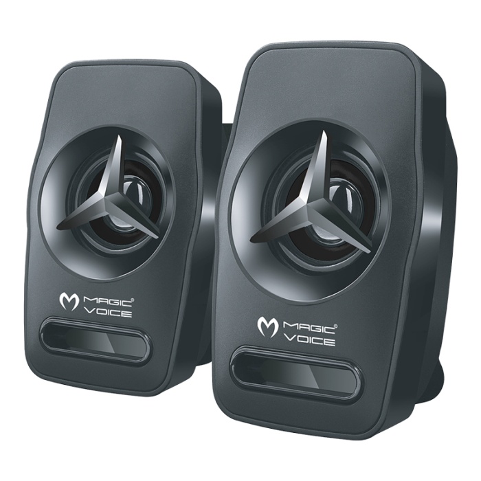 MAGICVOICE T-19 1+1 USB PC MİNİ HOPARLÖR (2X3 WATT) 
