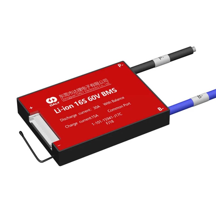 DALY BMS 16S 60V/DEŞARJ 30A/ŞARJ 15A/BALANSLI 