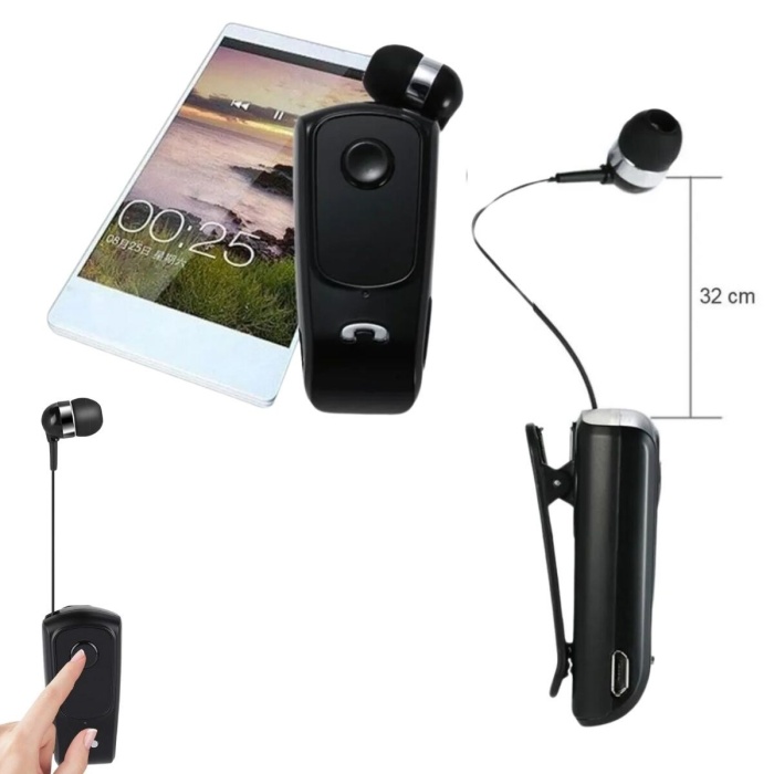 Telefon Bağlantılı Makaralı Kulaklıklı Bluetooth Kulaklık 