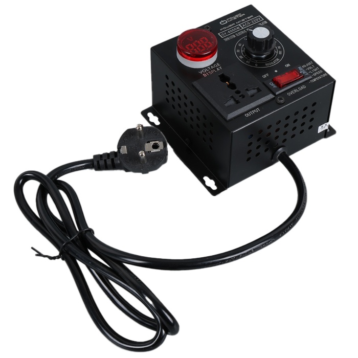 10-100V AC 4000 WATT 15A HIZ IŞIK KONTROLÜ MOTOR SÜRÜCÜ VOLTAJ REGÜLATÖR 