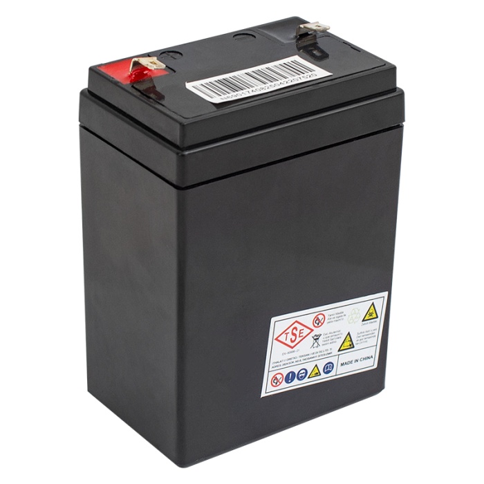 AKÜ 4 VOLT 8 AMPER ORBUS ORB4-8  (68 X 45 X 95 MM) (4549)