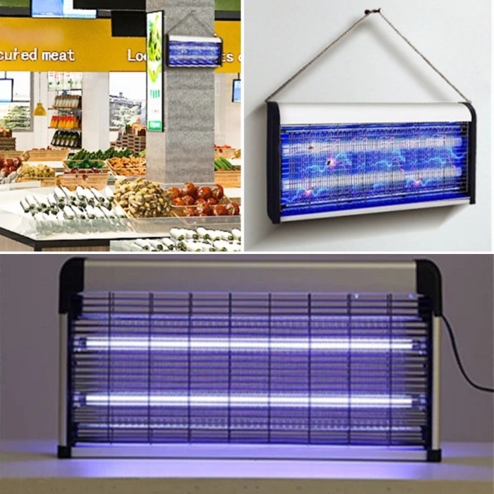 10W Taşınabilir ve Asılabilir Elektrikli Led Sivrisinek Yok Edici Hem Gece Lambası Hem Haşere Engelleyici Makine (4549)