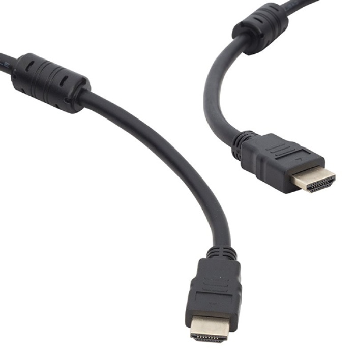 PLASTİK DÜZ SİYAH 15 METRE HDMI KABLO POŞETLİ (4549)
