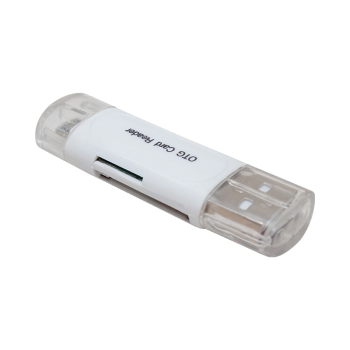 USB TO MICRO USB + KART OKUYUCU OTG ÇEVİRİCİ (4549)