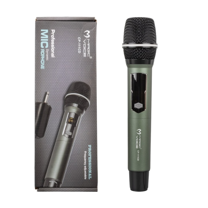 UHF EKRANLI 1 EL KABLOSUZ TELSİZ MİKROFON CP-111 (4549)