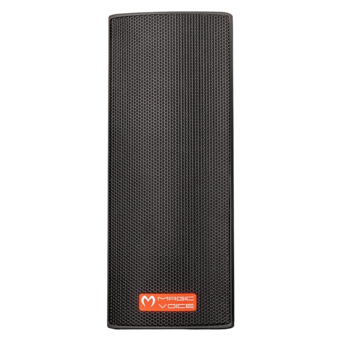 MAGICVOICE MV-26 2*7.5 CM 50 WATT 2Lİ TAKIM SİYAH TRAFOLU SÜTUN HOPARLÖR (4549)
