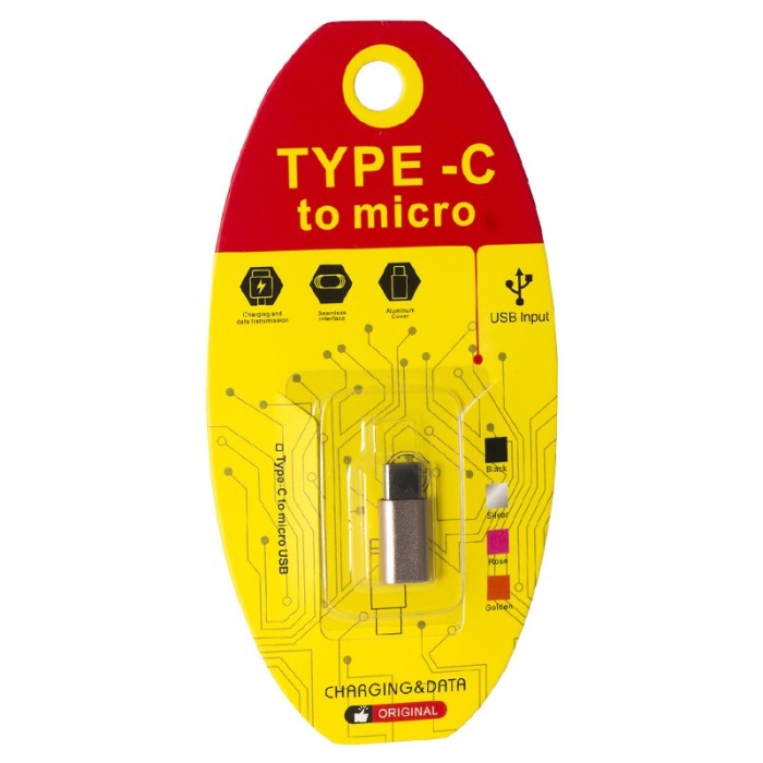 MICRO USB TO TYPE-C ÇEVİRİCİ OTG APARAT (4549)