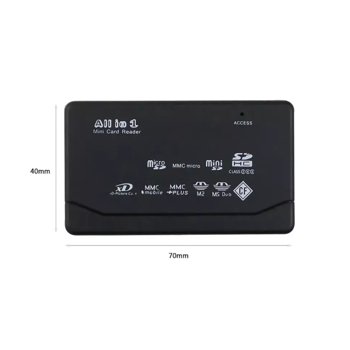 USB 2.0 SD-MMC-MICRO SD 4IN1 ÇOKLU KART OKUYUCU (4549)