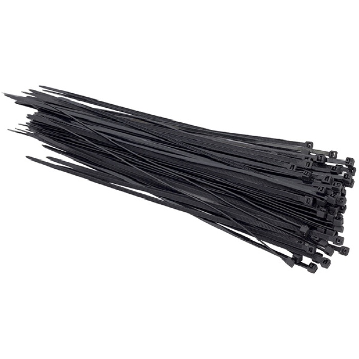 30 CM 3.6 MM KABLO BAĞI SİYAH (100LÜ PAKET) (4549)