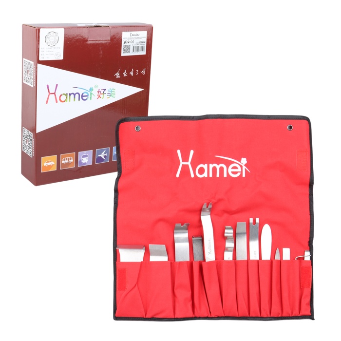 ARAÇ İÇİ SES SİSTEMİ SÖKME - LASTİK SÖKME -  KAPI DÜZELTME ÇIKARMA TAKIMI PASLANMAZ ÇELİK (4549)