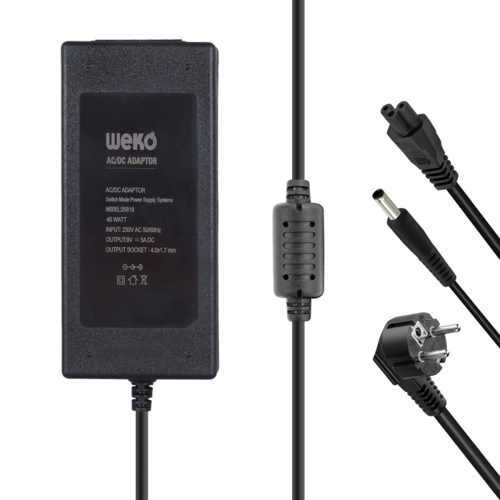 9 VOLT - 5 AMPER YAZAR KASA/ POS MAKİNESİ MASAÜSTÜ ADAPTÖR 4.0*1.7 MM UÇLU (4549)