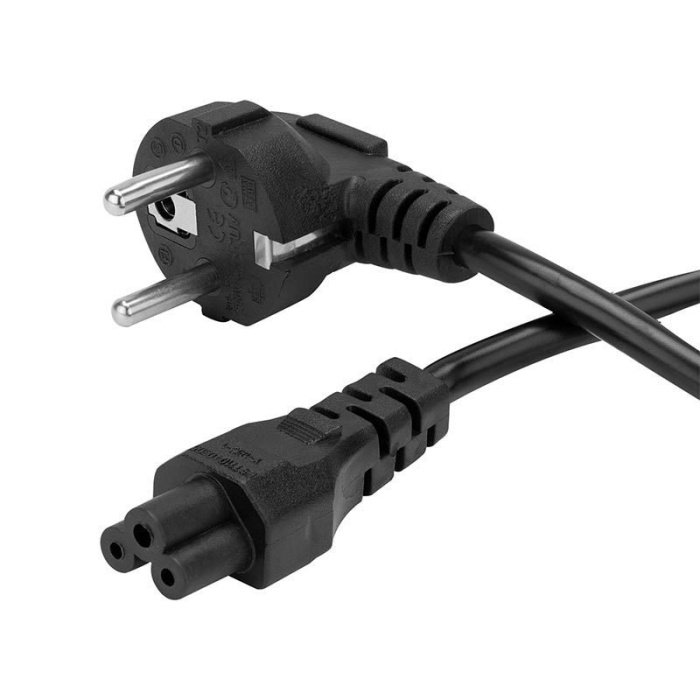 SİYAH 1.5 METRE YONCA POWER KABLOSU 3X0.75MM (4549)