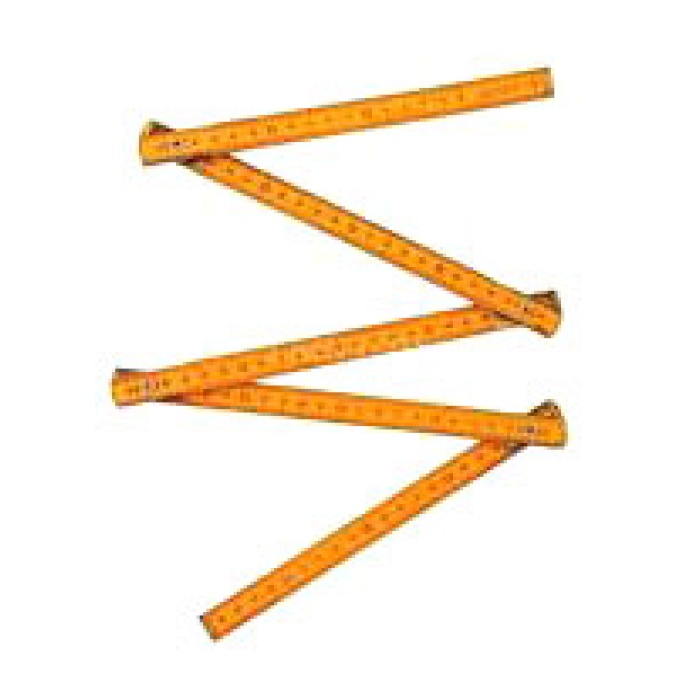AHŞAP METRE 1MT KATLANIR (4549)