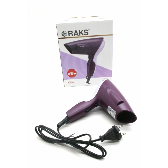 RAKS JADE SAÇ KURUTMA MAKİNESİ 2 KADEME HIZ - SICAKLIK 1000W (4549)