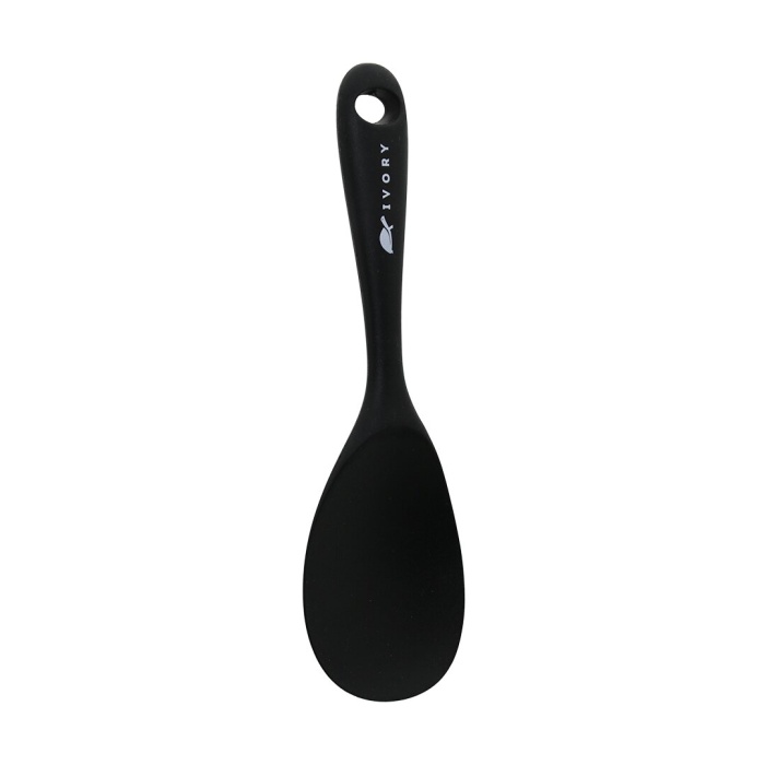 SİLİKON - SİYAH  PİLAV  SERVİS  KAŞIK  22CM (4549)