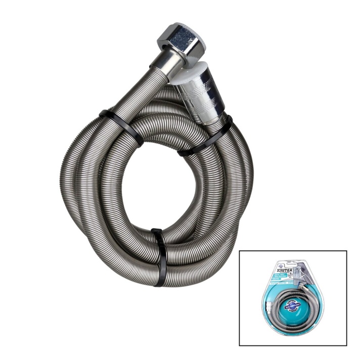 VAKUMLU   METAL YAYLI  DUŞ HORTUMU VAKUMLU 150CM (4549)