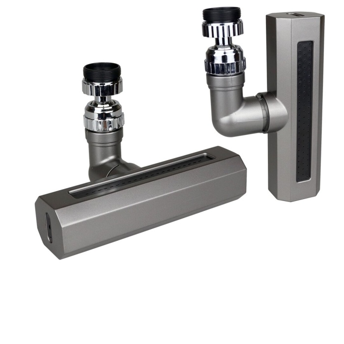 SİYAH  GENİŞ  360 DERECE DÖNEBİLENOYNAR BAŞLIK - 4 MOD  PERLATÖR ŞELALE MUSLUK UCU KTX-3288 (4549)