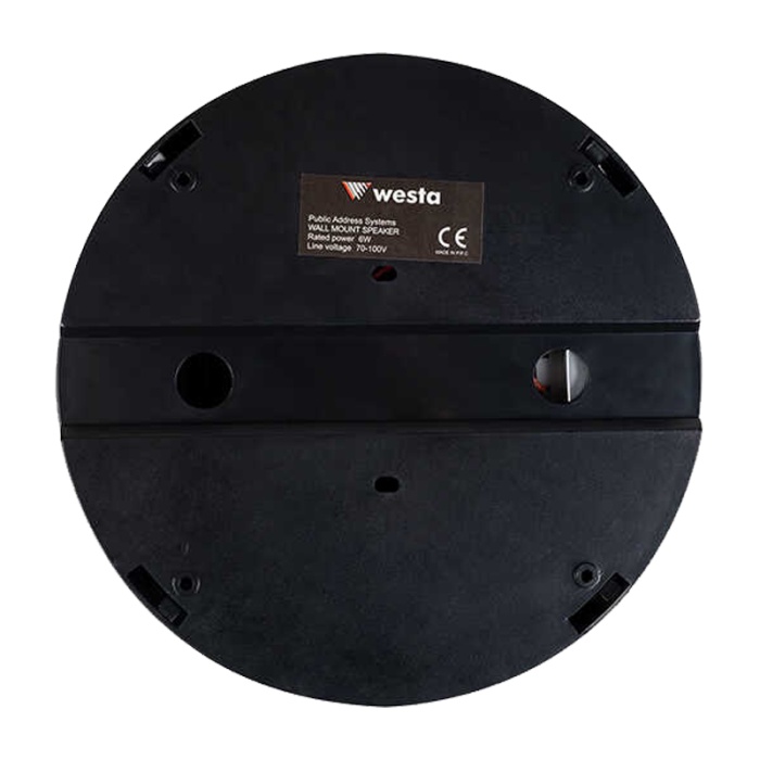 WESTA WS-1119TB 13 CM SIVA ÜSTÜ SİYAH TAVAN HOPARLÖR (4549)