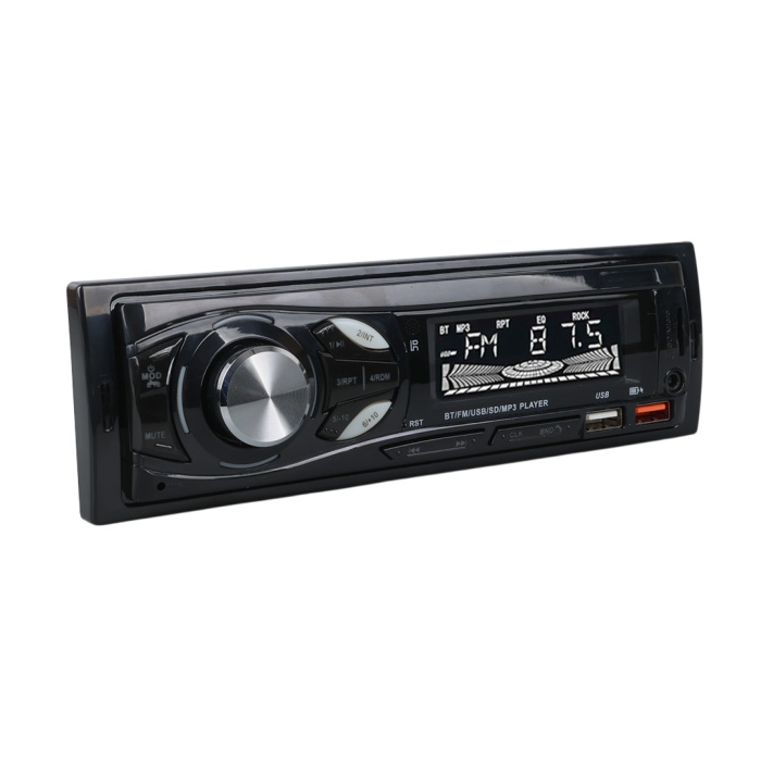 ÇİFT USB/SD/FM/AUX/BLUETOOTH KUMANDALI OTO TEYP 4X60 WATT CS-107 (4549)