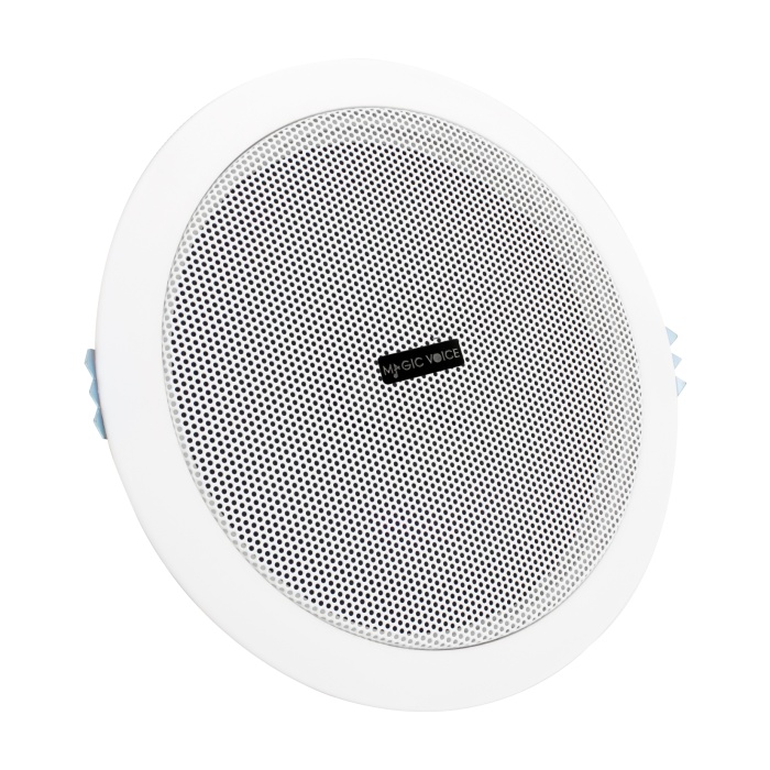MAGICVOICE MV-6724  5 13 CM 8 OHM 6 W BEYAZ ALÇIPAN HOPARLÖR TRAFOSUZ (4549)