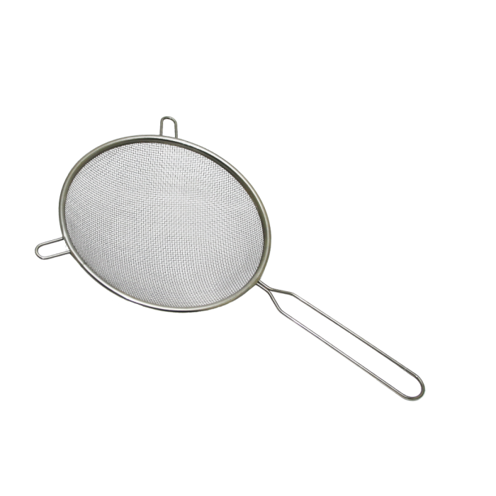 18CM TEL SÜZGEÇ METAL SAPLI KULAKLI (4549)