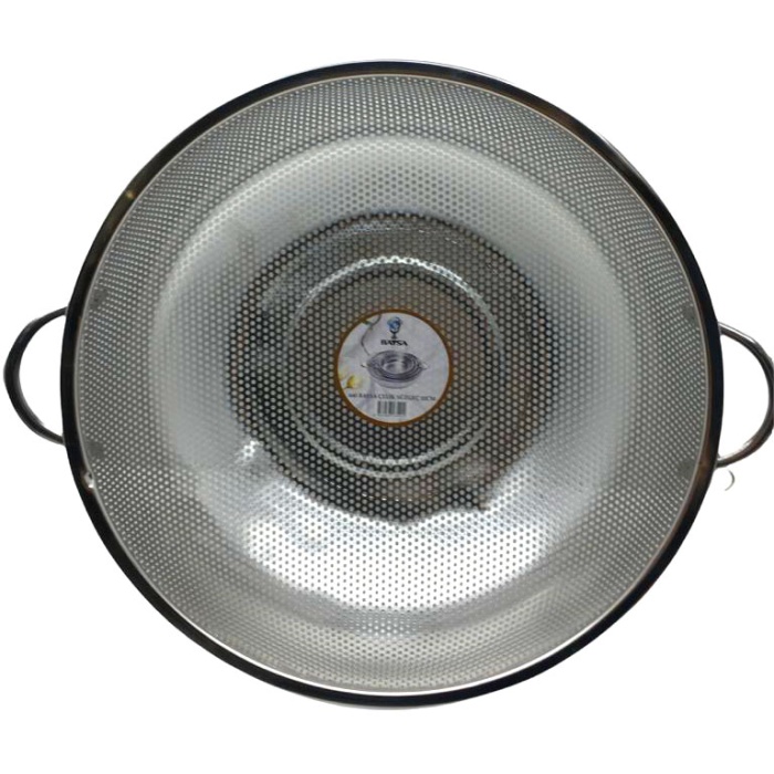 METAL KULPLU ÇELİK TEL SEPET SÜZGEÇ 32CM (4549)