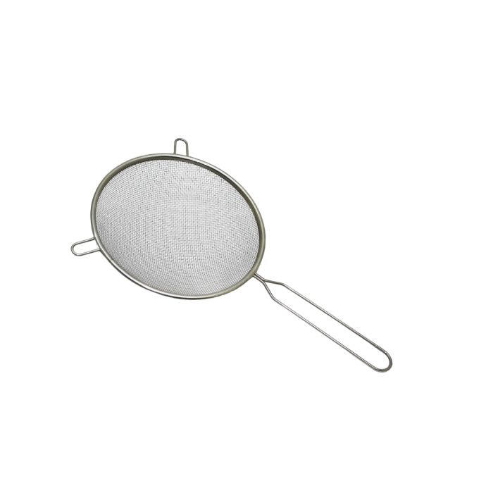 14CM TEL SÜZGEÇ METAL SAPLI KULAKLI (4549)
