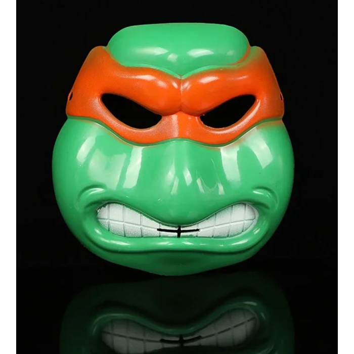Ninja Kaplumbağalar Maskesi Michelangelo Maskesi (4549)