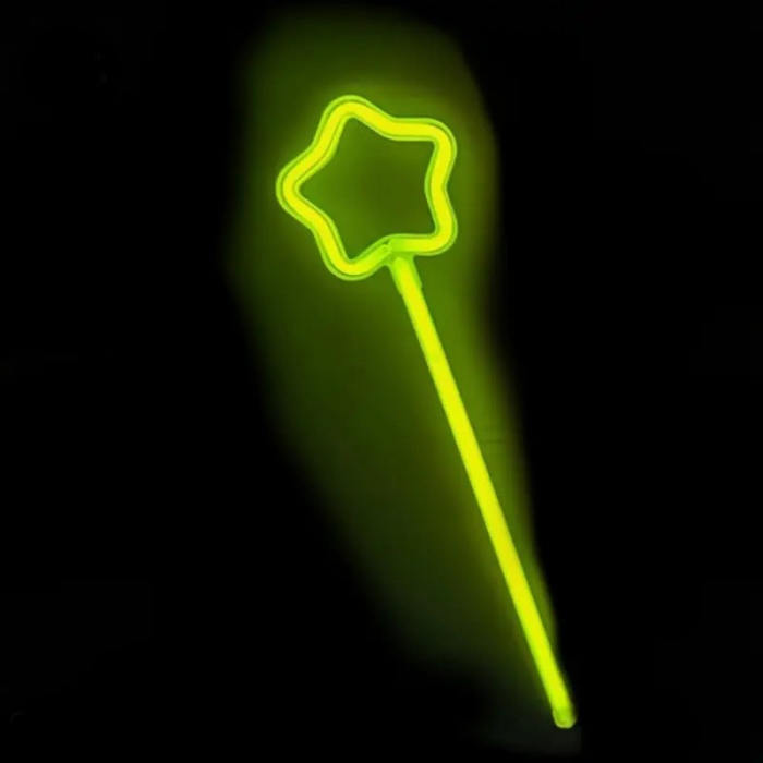 Glow Yıldız Asa Kırılınca Yanan Yıldız Çubuklar 6 Renk 6 Adet (4549)